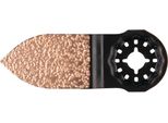 Makita Piastra Di Levigatura Hm/Riff, 32 X 50 Mm, K40, TMA076 Starlock - 32 X 50 Mm - K40 - Hm / Riff - TMA076 - Malta / Colla Per Piastrelle / Legno
