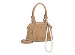 Fritzi Aus PreußEn Borsetta Borsa A Tracolla Babe01N Vintage Crossbody Bag Cracker Marrone Chiaro