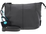 Gabs Pelle Borsa A Tracolla Funny Tg Bull Pence Black Crossbody Bag Basalto Grigio