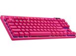 Logitech G Pro X Tkl Tastatur Gaming Rf Wireless + Bluetooth Qwertz Deutsch Magenta (920-012155)