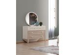 Set Di Cassettiere Con Specchio Tavolino Da Toilette Consolle Cassettiera Legno Camera Da Letto Moderna