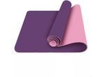 Tappetino Da Yoga Sedco Dual Tpe 183X61X0,8 Cm Viola