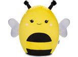 Squishbrubies Bonnie L'ape - Peluche Di 35 Cm - Morbidissimo Peluche Da Coccolare, Regalare E Collezionare - Nero E Giallo
