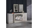 Credenza Moderna Con 2X Specchi Cassettiera Di Lusso Di Design Per Il Soggiorno Jvmoebel