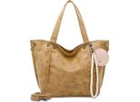 Fritzi Aus PreußEn Borsa Shopper Fritzi02N Vintage Shopper Cracker Marrone Chiaro