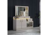 Cassettiera Di Lusso Con Specchio Mobili Da Camera Da Letto Stile Credenza Bianca Mobili Jvmoebel