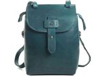 Harold's Pelle Borsa A Tracolla Borsetta Aberdeen Crossbody Handbag Upend Petrol Petrolio