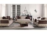 Sofagarnitur 3+2+1+1 Sitzer Textil Luxus Komplett Jvmoebel