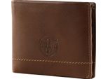 Chiemsee Pelle Portafoglio Leather Wallet Brown / Black Marrone