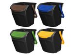 Kotarbau® Sistema Di Separazione Dei Rifiuti Cestino Per La Cucina A 4 Scomparti Coperchio Del Cestino Cestino Per La Cucina In Plastica Cestino Per La Cucina Sistema Di Riciclaggio Sistema Di Separazione Sistema Di Rifiuti Pattumiera Cestini Per La Separazione Dei Rifiuti Sistemi Di Separazione Dei Rifiuti
