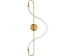 Lampada Da Parete Toolight Led App858-W Long Gold
