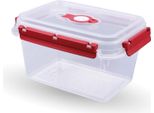 Scatola Per La Conservazione Degli Alimenti ( 1500 Ml ) - Rosso - Scatola Per La Conservazione Degli Alimenti, Scatola Per Il Pranzo, Ermetica Senza Bpa, Scatola Per La Conservazione Dei Pasti, Ciotola