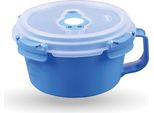 Contenitore Per Alimenti ( 850 Ml ) - Blu - Contenitore Per Alimenti Freschi Per La Colazione, Ermetico Senza Bpa, Contenitore Di Stoccaggio Meal Prep Box, Ciotola