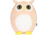 Squishbrubies Oliver Il Gufo - Peluche Da 35 Cm - Morbidissimo Peluche Da Coccolare, Regalare E Collezionare - Marrone