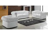 Set Di Divani Chesterfield 3+1+1 Posti In Pelle Jvmoebel