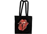 The Rolling Stones - Borsa Tote "Hackney Diamonds Lick"" RO8689 (Taglia Unica) (Nero/Rosso)"