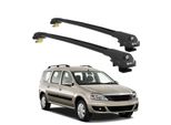 Turtle Portapacchi AIR-1 Dacia Logan Mcv All 2007 - 2012 , Nero