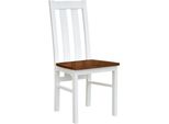 Sedia Da Pranzo In Legno Marrone Scuro 43 X 44 X 96 Cm Jvmoebel