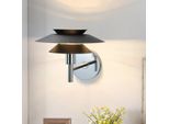 Zmh Lampada Da Parete Interna Nera Lampada Da Parete Moderna G9 Illuminazione Da Parete In Metallo Per Cucina Corridoio Scale Camera Da Letto Soggiorno Camera Dei Bambini