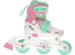 Pattini In Linea Champz Per Bambini - Pattini In Linea Per Principianti - Bianco - Misura 26-29 Eu