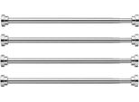 Set Di 4 - Binario Per Tende Da Doccia Da 50 Cm Senza Foratura, Regolabile Da 55 Cm A 85 Cm, Binario Telescopico Estensibile Per Doccia E Bagno, Binario Per Tende In Acciaio Inox Per Il Fissaggio, Binario Per Cappotto