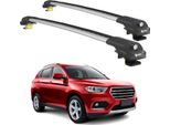 Turtle Portapacchi AIR-1 Great Wall Haval H2 All 2015 - 2024 , Argento