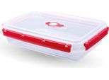 Contenitore Per Alimenti ( 2000 Ml ) - Rosso - Contenitore Per Alimenti, Ermetico Senza Bpa, Contenitore Per Alimenti Meal Prep Box, Ciotola
