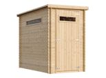 Casetta Di Legno Da Giardino 2,63 M2 - Casetta Di Legno Da Giardino Con Pavimento Impregnato - B239Xl144Xh198 Cm - Timbela M306A+M306G