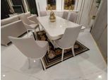 Set Da Pranzo Tavolo Da Pranzo Moderno + 6X Sedie Jvmoebel
