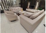Set Di Divani 3+1+1 Posti Beige Lusso Jvmoebel