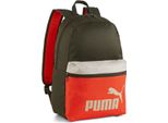 Puma Zaino Phase Backpack 22L Dark Olive-Redmazing-Desert Dust Oliva