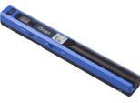 Scanner Portatile Iscan Mini Scanner Portatile Per Documenti Scanner Per Libri A4 Formato Jpg E Pdf 300/600/900 Dpi，Blu