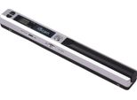 Scanner Portatile Iscan Mini Scanner Portatile Per Documenti Scanner Per Libri A4 Formato Jpg E Pdf 300/600/900 Dpi，Argento