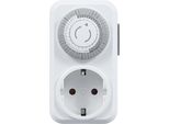 Inf Presa Timer, Timer Meccanico Plug-In, Risparmio Energetico Da 30 Minuti A 24 Ore