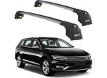 Tetto Turtle Carrier AIR-2 , Argento Volkswagen Passat Alltrack (B8)