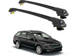 Turtle Portapacchi AIR-1 Skoda Octavia 5E 2012 - 2019 , Nero