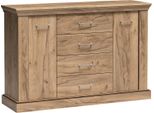Cassettiera Larga Ailish - Rovere Kraft Dorato