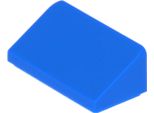 Lego: 50X SchräGstein / Pendenza 1X2 30°, Blau