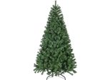 Rebecca Mobili Albero Di Natale Artificiale 180 Cm In Pvc E Metallo, Verde