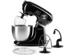 Gourmetmaxx Robot Da Cucina Impastatrice Mescolatore Mescolatore In Acciaio Inox Impastatrice A Colonna Impastatrice A Colonna Ciotola Per Impastare Stand Nero Compatto
