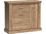 Cassettiera Combinata Ailish - Rovere Kraft Dorato