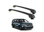 Turtle Portapacchi AIR-1 Kia Carnival KA4 2021 2022 2023 2024 , Nero