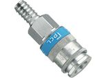 Raccordo Pcl Con Ugello Per Tubo Flessibile Ø 10 Mm, Tipo 25, Attacco Rapido