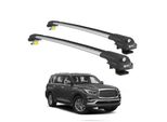 Turtle Portapacchi AIR-1 Infiniti QX80 Z62 2014 - 2024 , Argento
