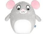 Squishbrubies Milo Il Topo - Peluche Di 35 Cm - Morbidissimo Peluche Da Coccolare, Regalare E Collezionare - Grigio
