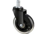 Vevor Rotelle Per Sedie Da Ufficio (Set Di 5) φ76,2Mm Rotelle Di Ricambio In Poliuretano Per Pavimenti Duri Rotelle Per Sedie Da Scrivania Capacità Di Carico 59 Kg Rotelle Per Sedie Girevoli Ideale Per Sedie Da Ufficio Sedie Da Gioco Sedie Girevoli