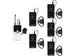 Retekess TT116 Sistema Di Guida Turistica, Sistema Audio Portatile Senza Fili, 200 M, Riduzione Del Rumore, Cancellazione Del Rumore, Per Turismo, Fabbrica, Scuola