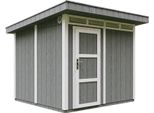 Capanno Da Giardino Di 5,9M² Con Pavimento E Piastrelle Bituminose - Capanno Da Giardino L279Xl293Xh239 Cm - Capanno Da Giardino Timbela M903 - Acciaio Caverna