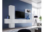 Soggiorno Porta Tv Set Completo Di Design Scaffale A Muro Mobili Moderni