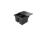Naber Cox Stand-Up® 350 S/600-2, Contenitore Per Rifiuti Per Cassetti Esistenti, Senza Coperchio Organico, Antracite, H 350 Mm 8013424